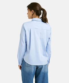 Dames blouse blauw