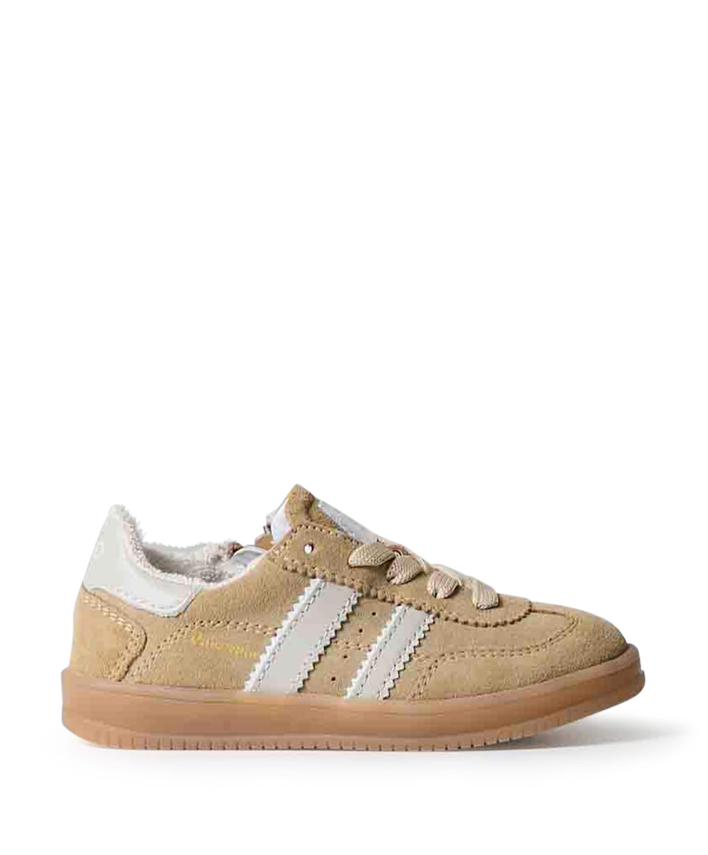 meisjes sneakers bruin