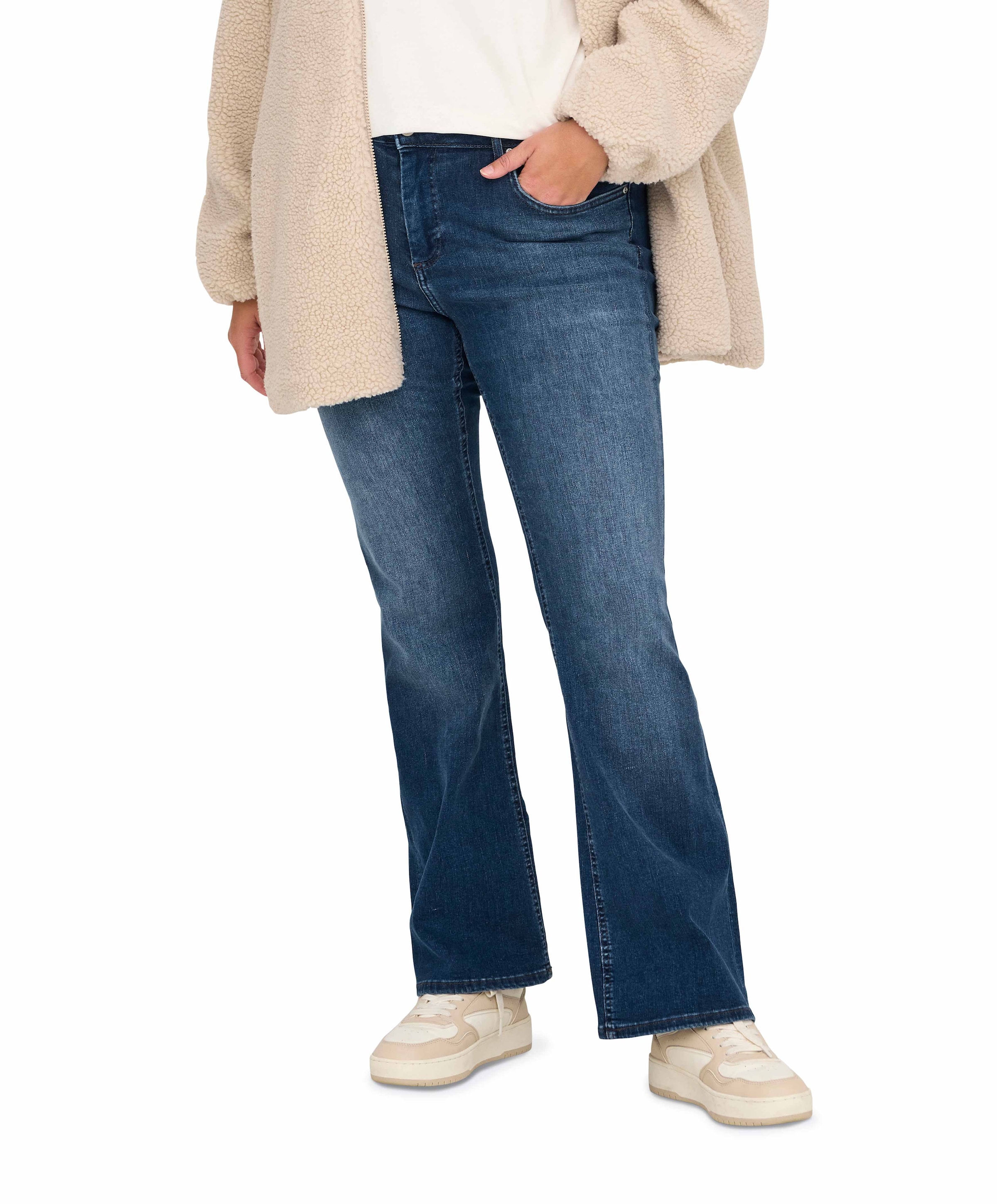 CARWILLY HW FLARED DNM TAI021 NOOS jeans blauw