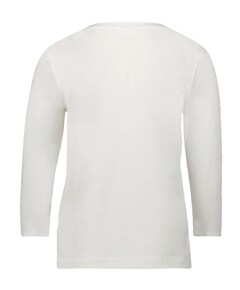 Dames longsleeve ecru