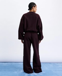 Dames vest bordeaux