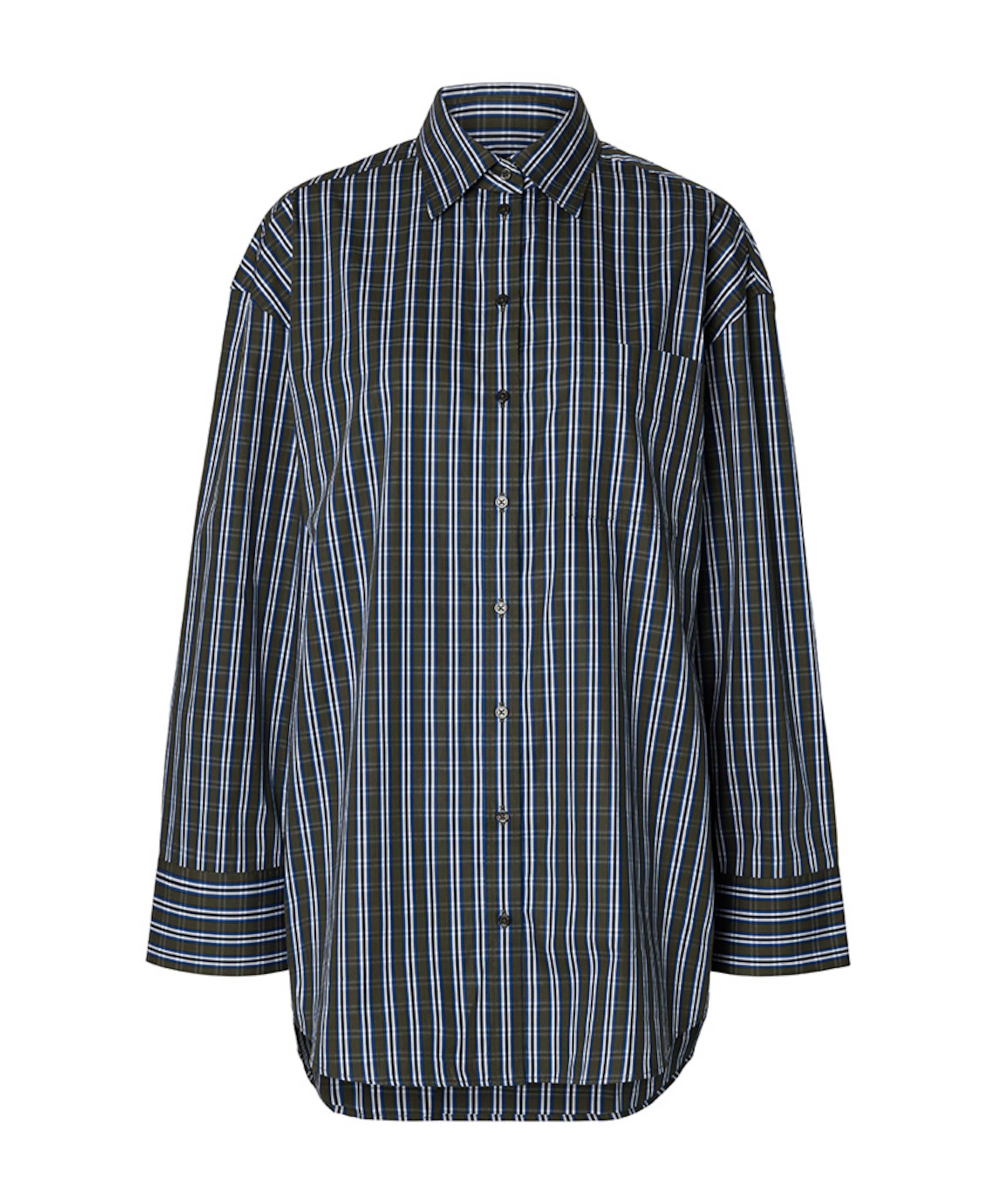 Dames blouse blauw