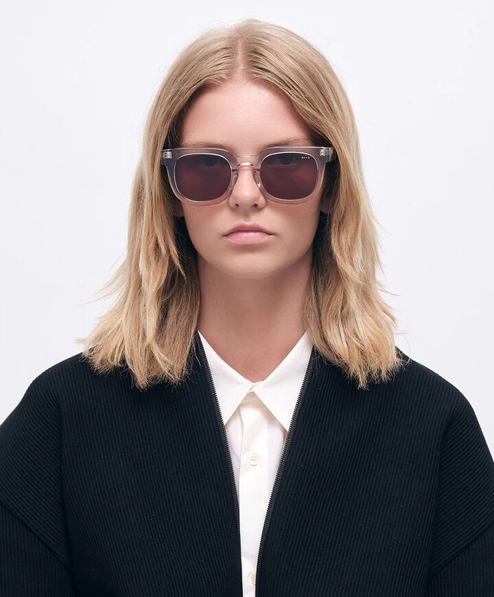 Heren zonnebril beige