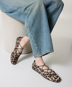 Pointe dames ballerina's bruin