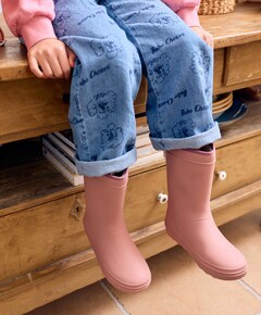 Thermo regenlaarzen  roze