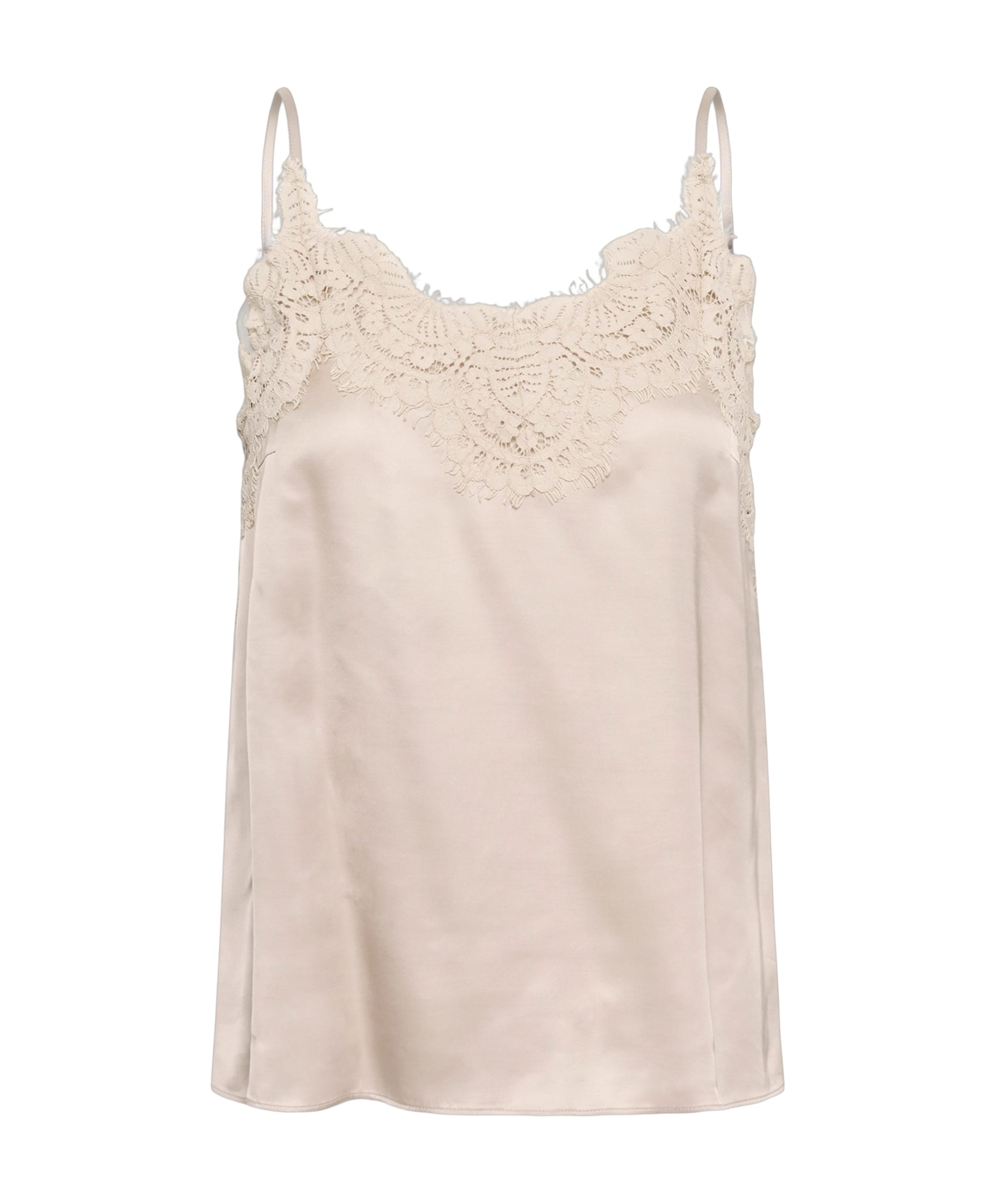 Dames top beige