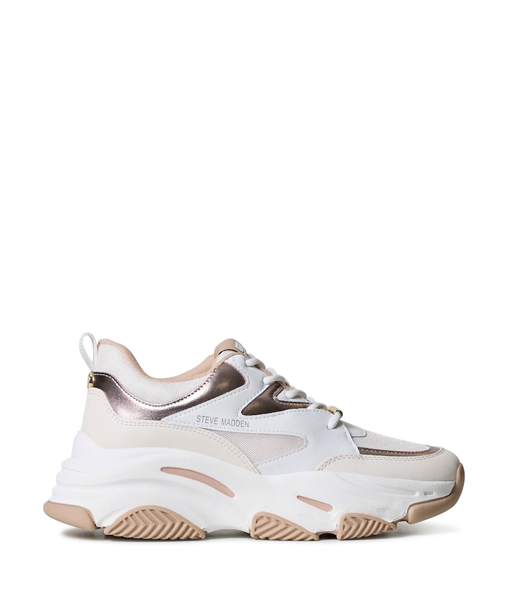 Progressive dames sneakers beige