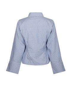 Dames blouse blauw