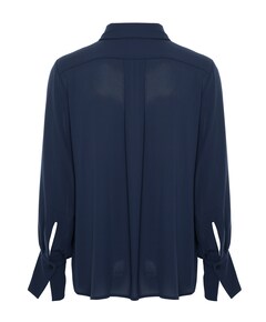 Dames blouse blauw