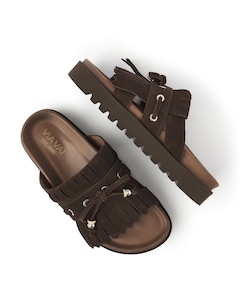 Rae Laila dames sandalen bruin