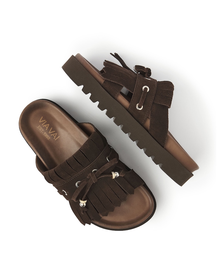 Rae Laila dames sandalen bruin