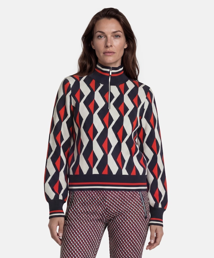 Dames trui blauw