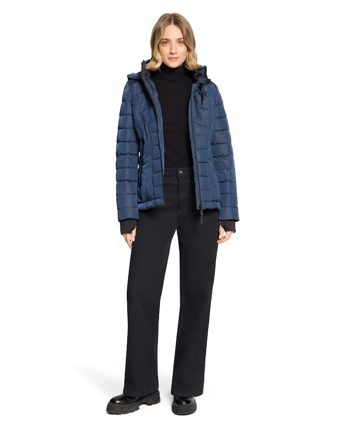 Dames jas blauw