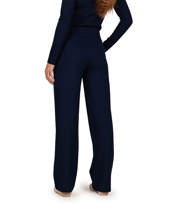 hv404 wide broek blauw