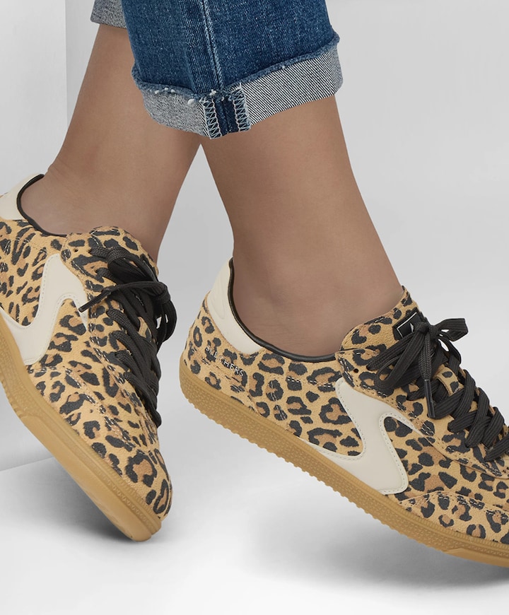 HOTSHOT dames sneakers bruin