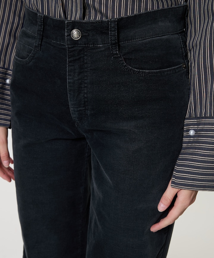 WIDE dames pantalon grijs