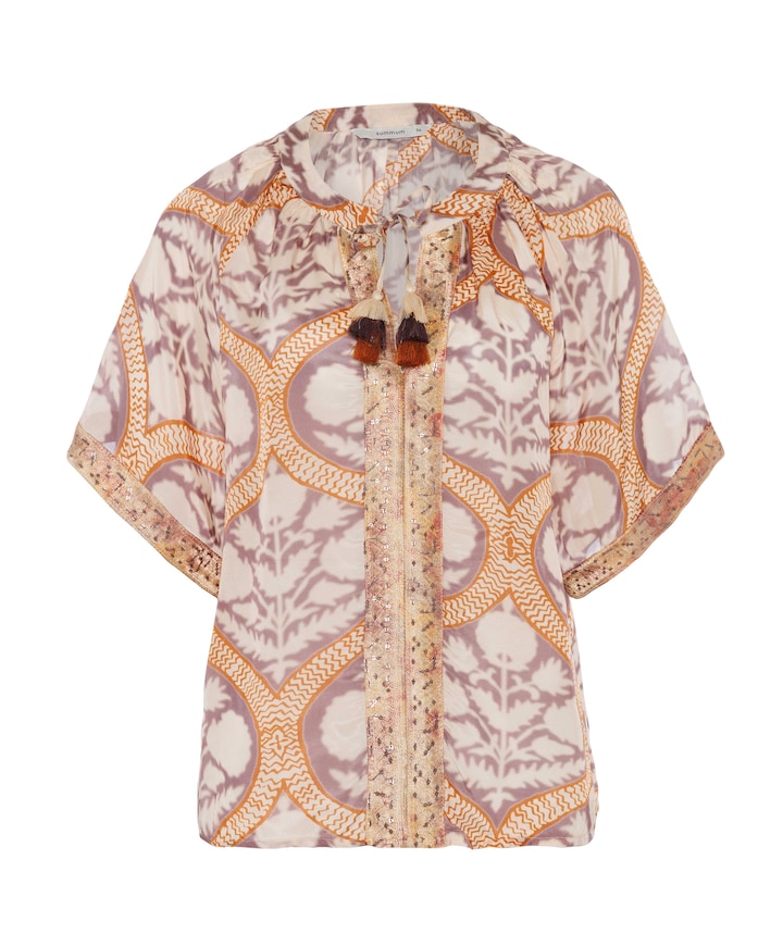 Dames blouse beige