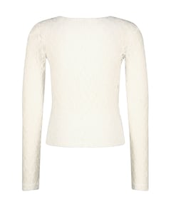 Meisjes longsleeve beige
