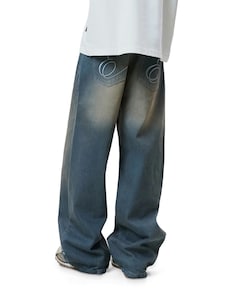 Fem baggy jeans uniseks