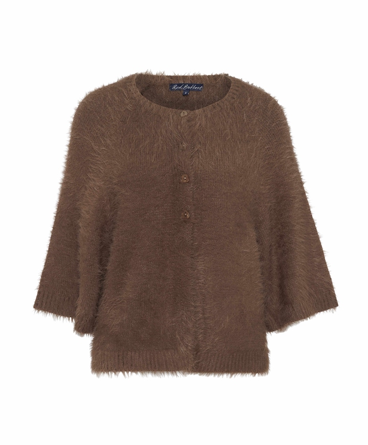Dames vest bruin