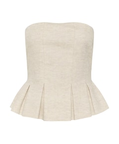 Dames top beige