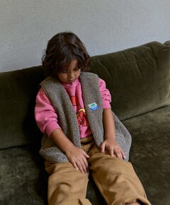 Uniseks gilet  bruin