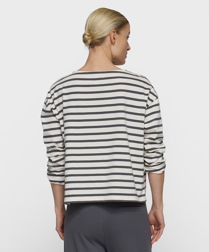 Dames longsleeve ecru
