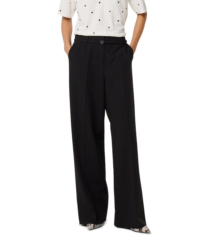 Nelsan Trousers dames pantalon zwart