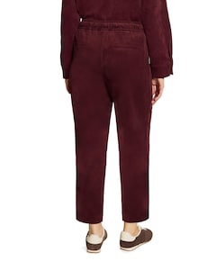 Hose Casual 7/8 LAEnge dames broek bordeaux