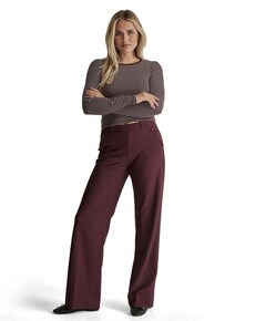 Mira (Elastic) - Twill Jersey - 301 dames broek bordeaux