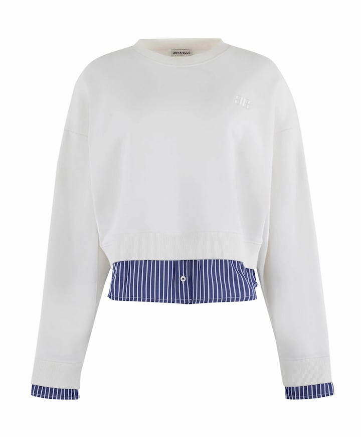 Dames sweater ecru