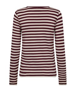 Dames longsleeve bordeaux