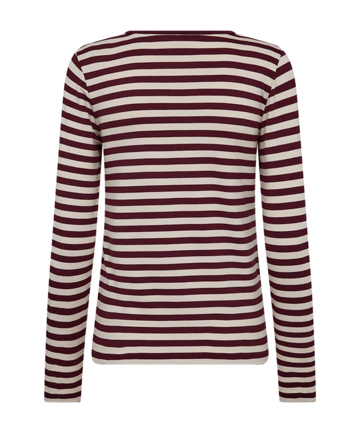Dames longsleeve bordeaux