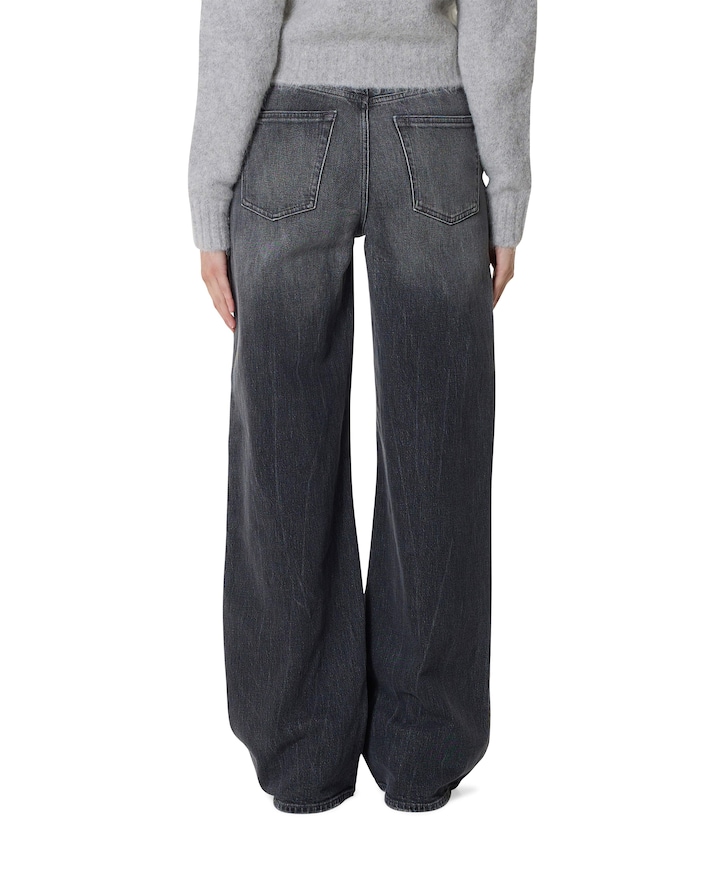 MIKU C STRATUS dames jeans grijs