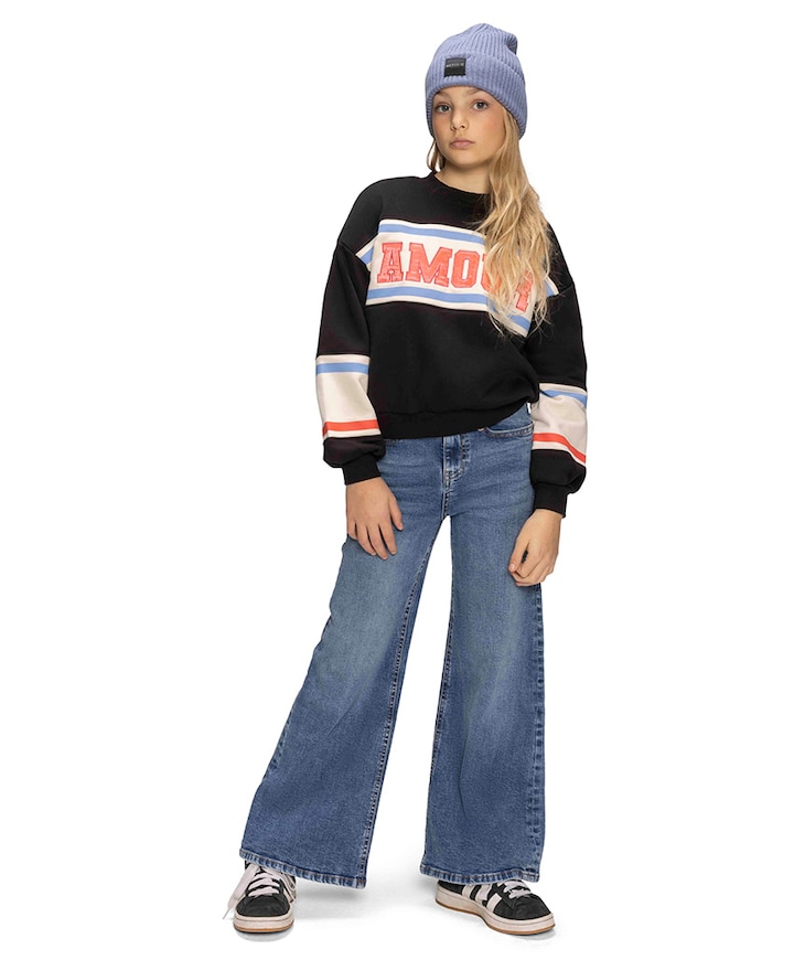 Celeste Wide meisjes jeans blauw