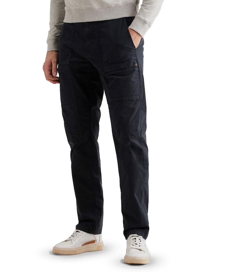 YETLINER HYBRID TECHNICAL COTTON heren broek blauw