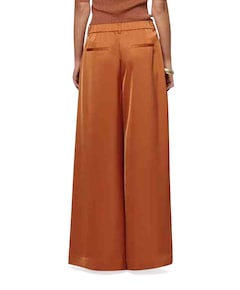 Onique wide leg  dames broek oranje