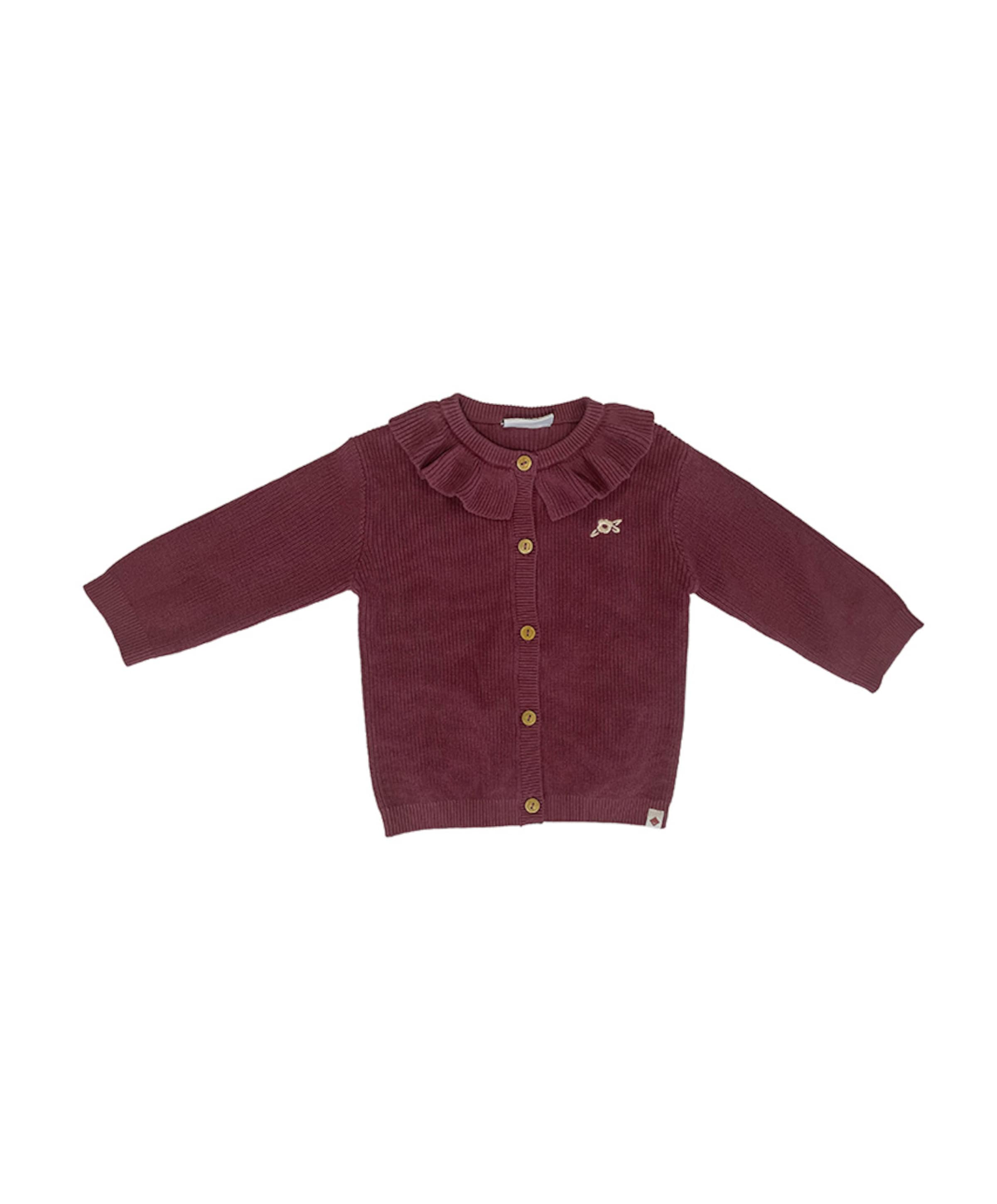Cardigan broek bordeaux
