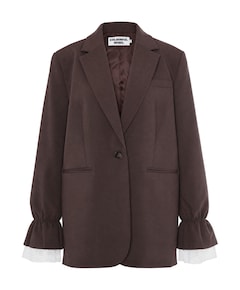 Dames blazer bruin