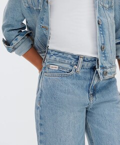 HR WIDE LEG DANTE WASH meisjes jeans blauw