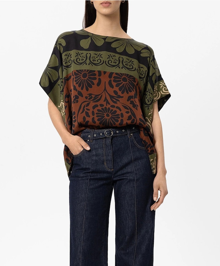 Dames top groen