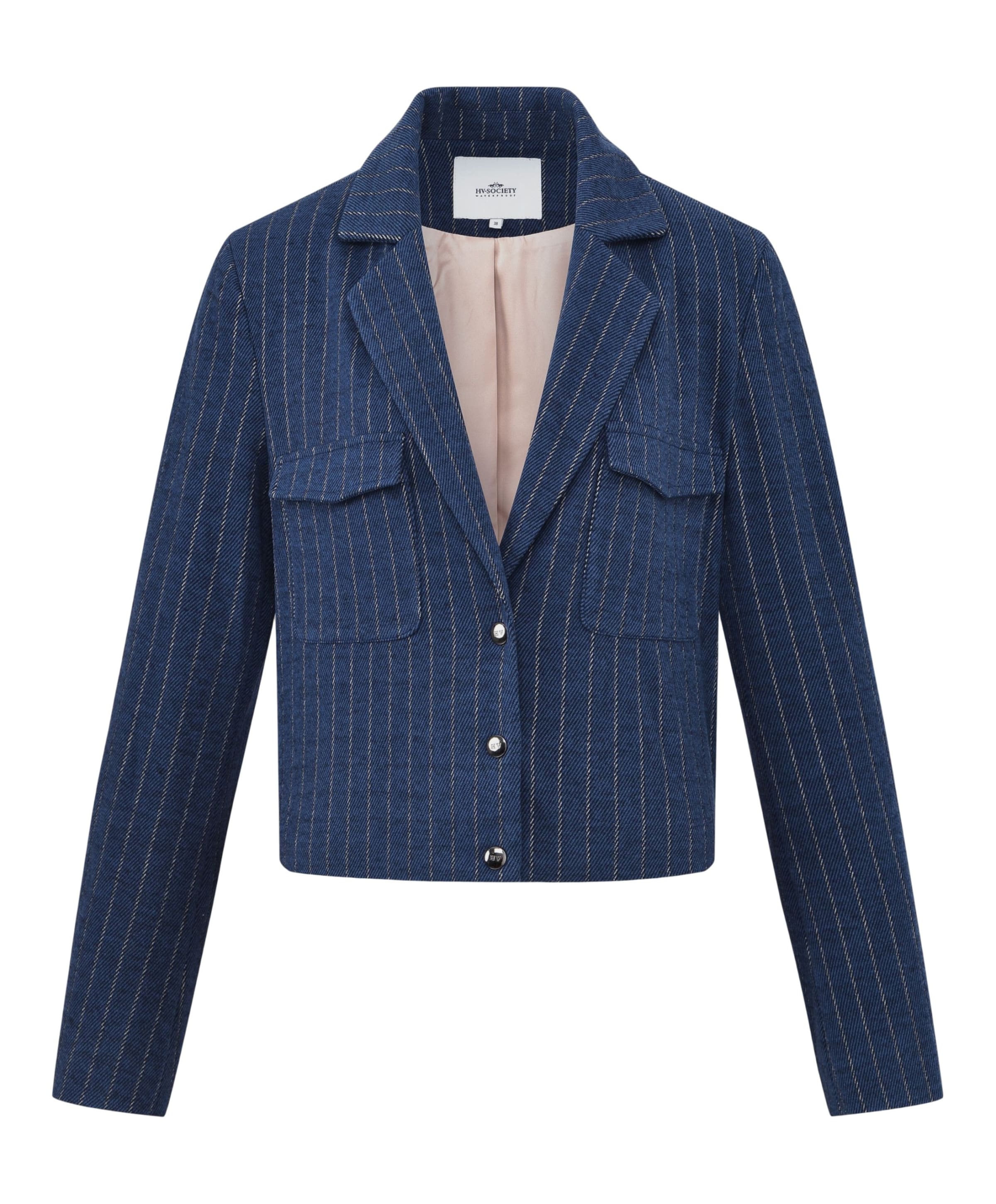 Dames blazer blauw