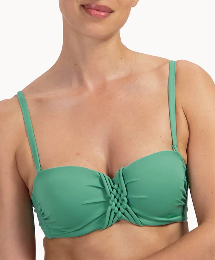 Dames bikinitop groen