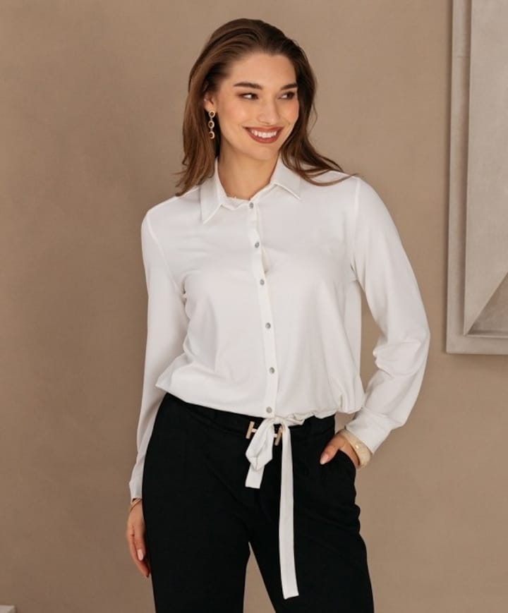 Dames blouse ecru