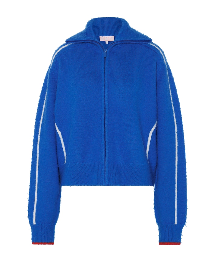 Dames vest blauw