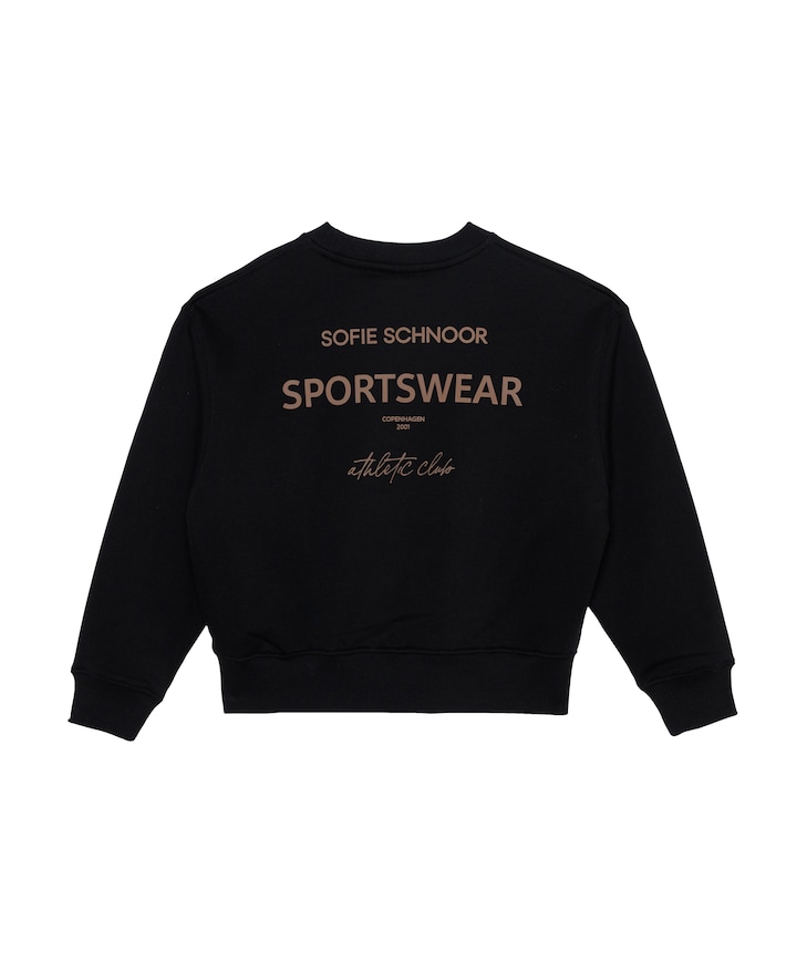 Meisjes sweater zwart