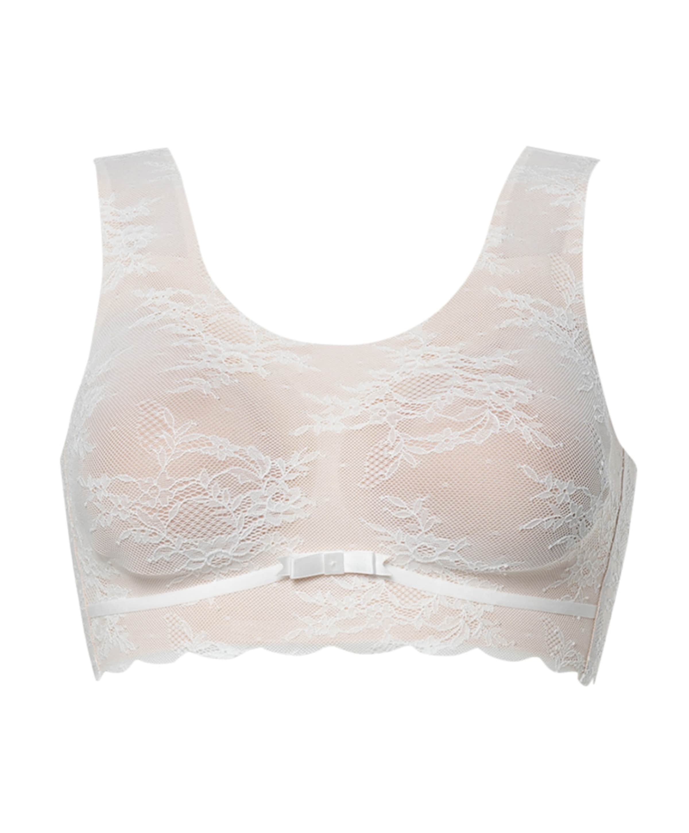 Dames bralette ecru