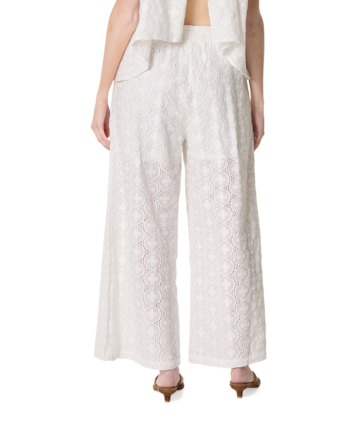 Francesco Pio dames pantalon wit
