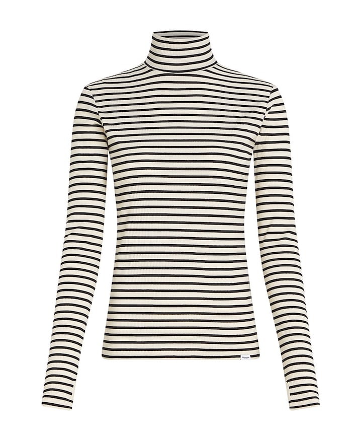 Dames longsleeve ecru