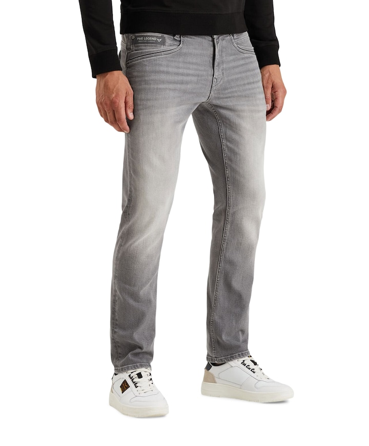 SKYRAK TRUE STONE GREY heren jeans grijs